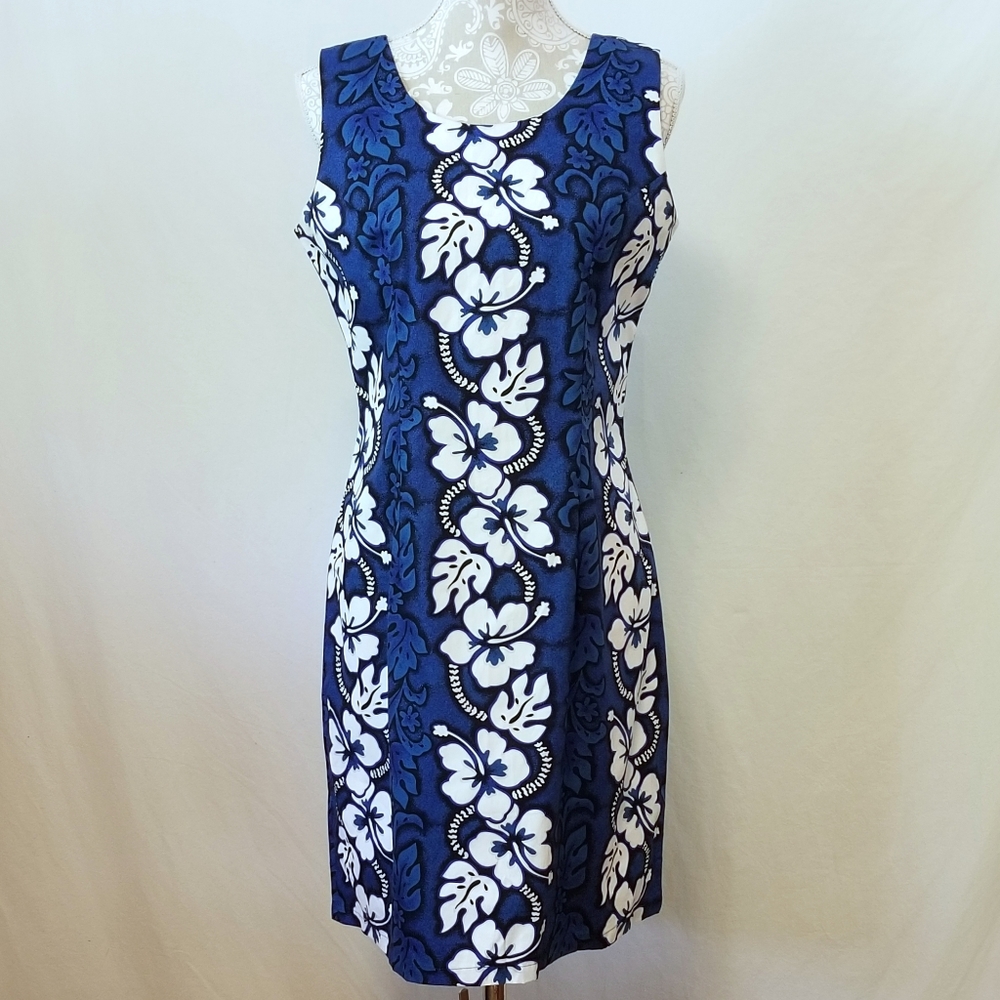 Vintage KY's Made in Hawaii Hawaiian Dress Sz L